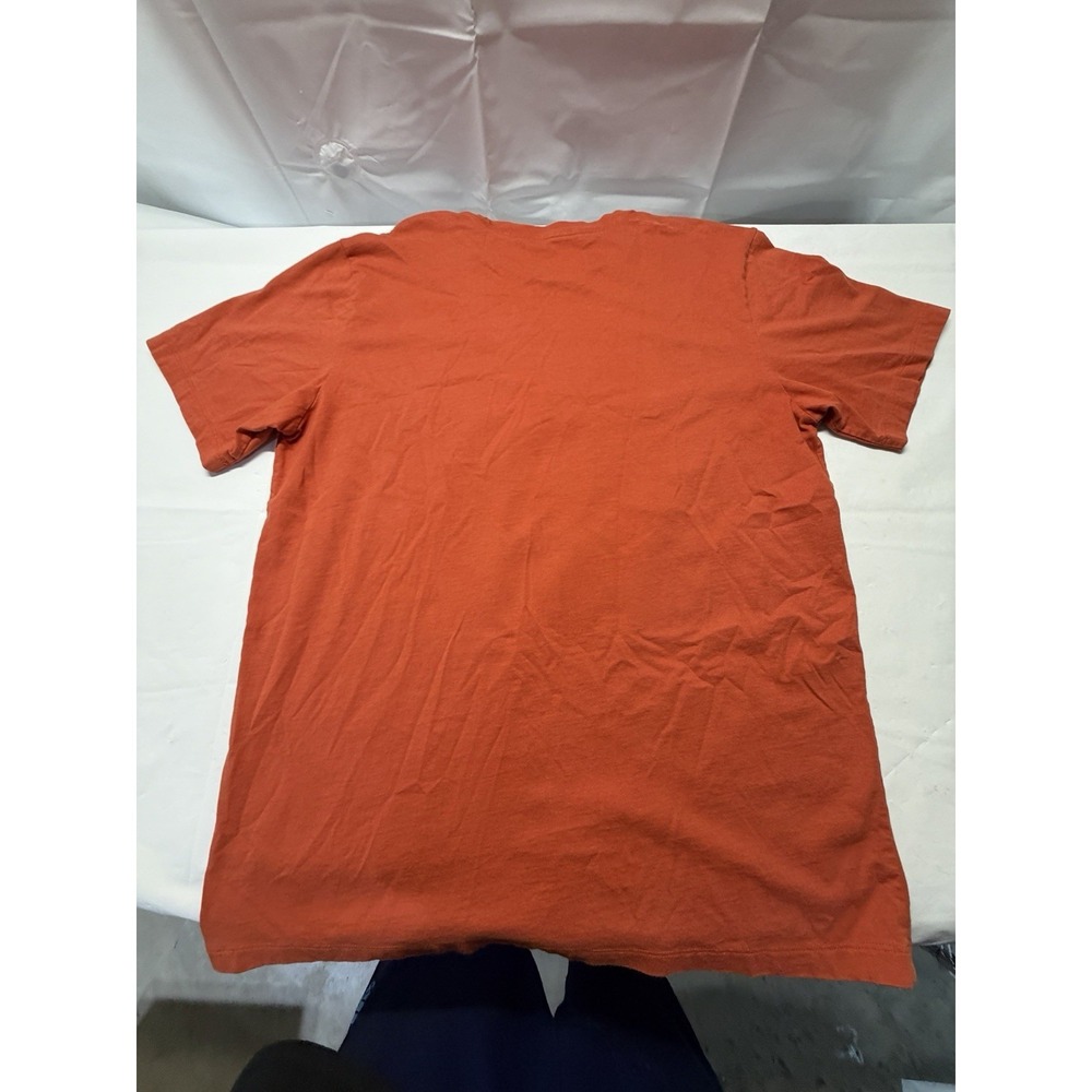 Men's Coach Graphic Short Sleeve T-Shirt Orange Size Large - Picture 2 of 7